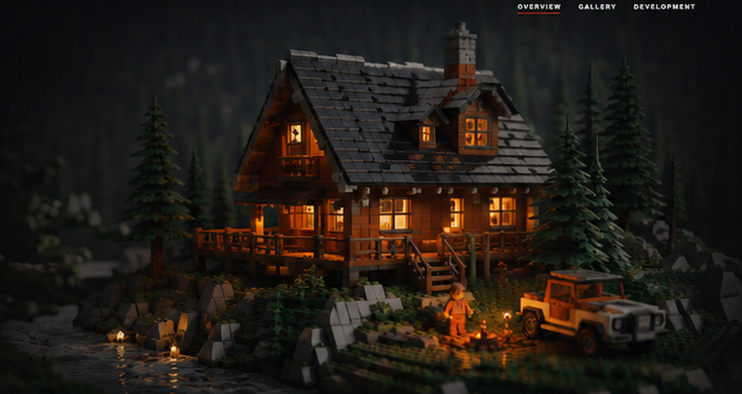 BrickBox cinematic building scene