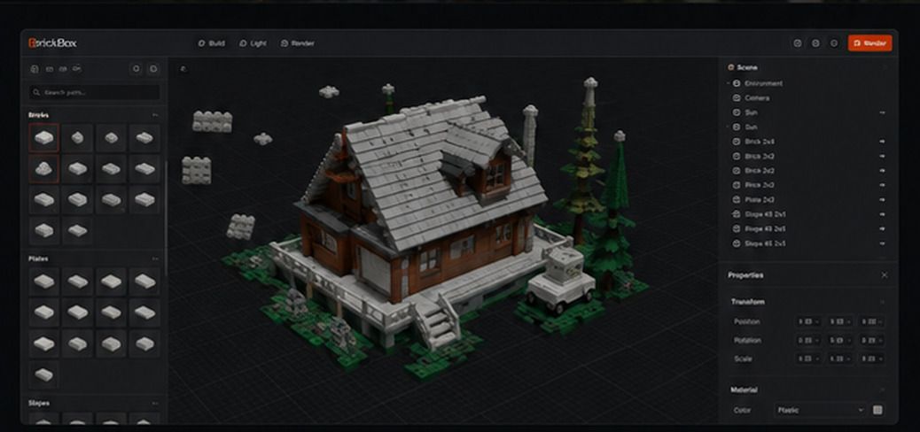 BrickBox building interface