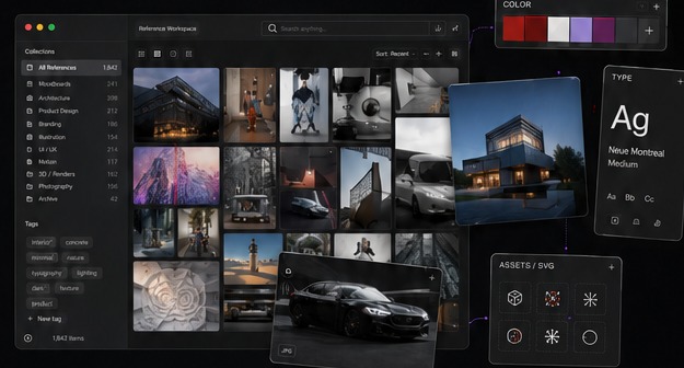 Reference workspace application interface